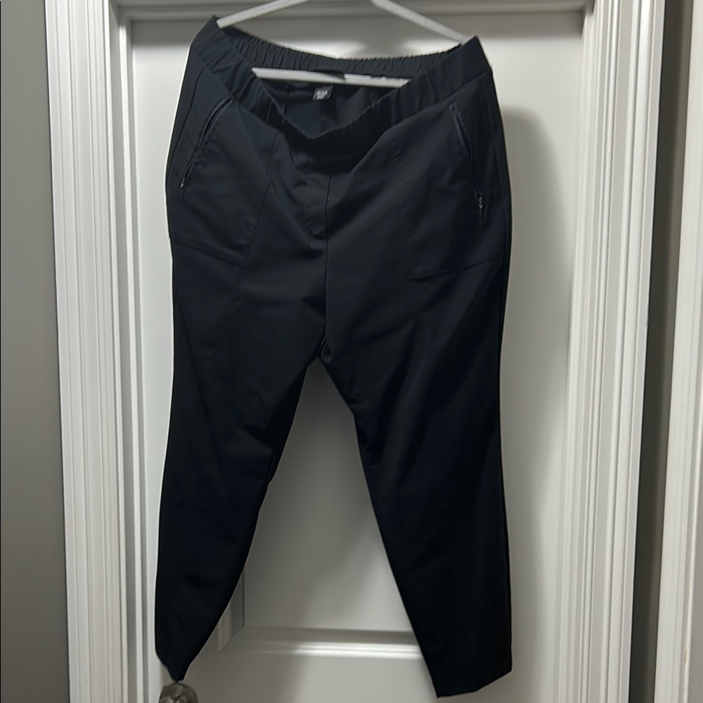 Lane Bryant Black Dress Pants Straight-Leg